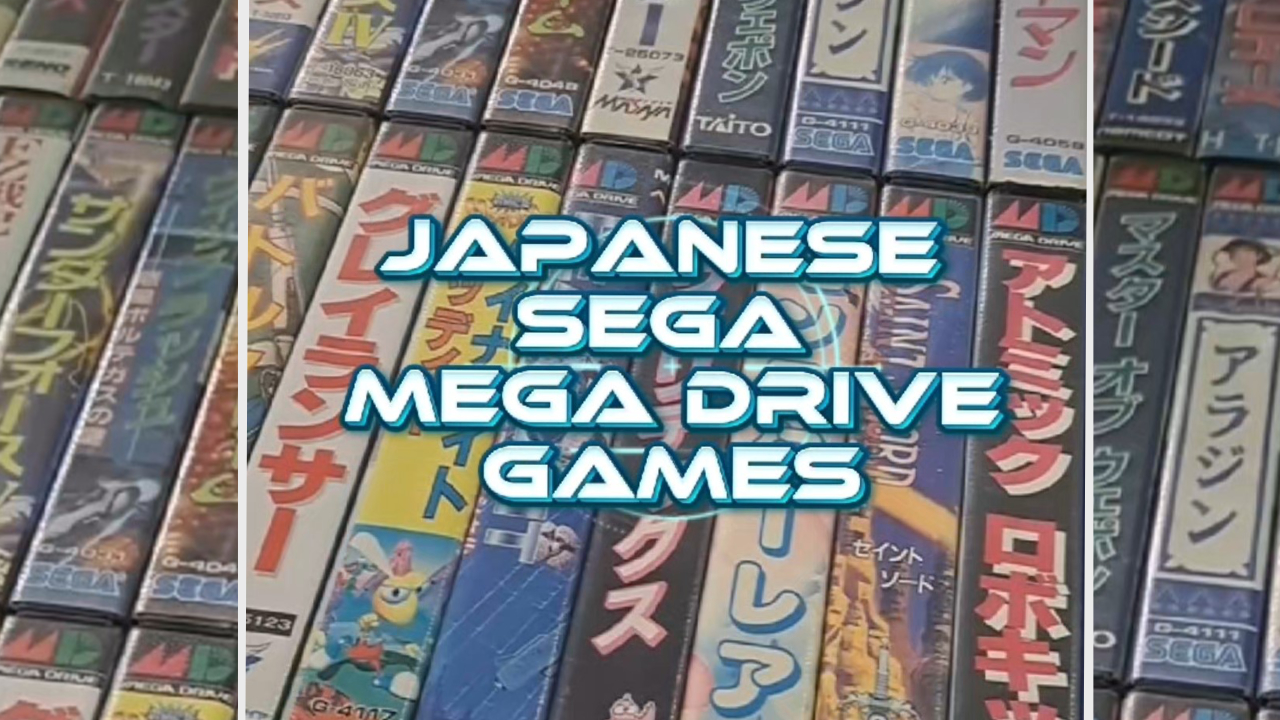 Japanese Sega Mega Drive Games