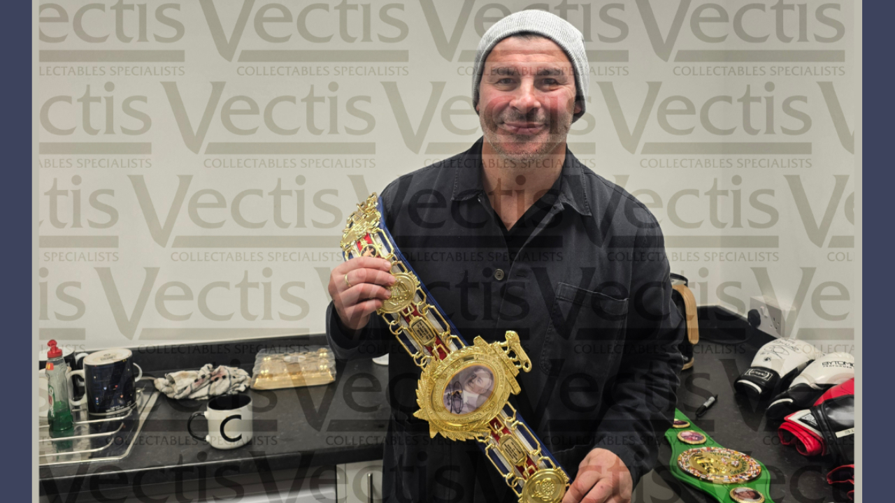 Joe Calzaghe Hand Signed LONSDALE BELT 