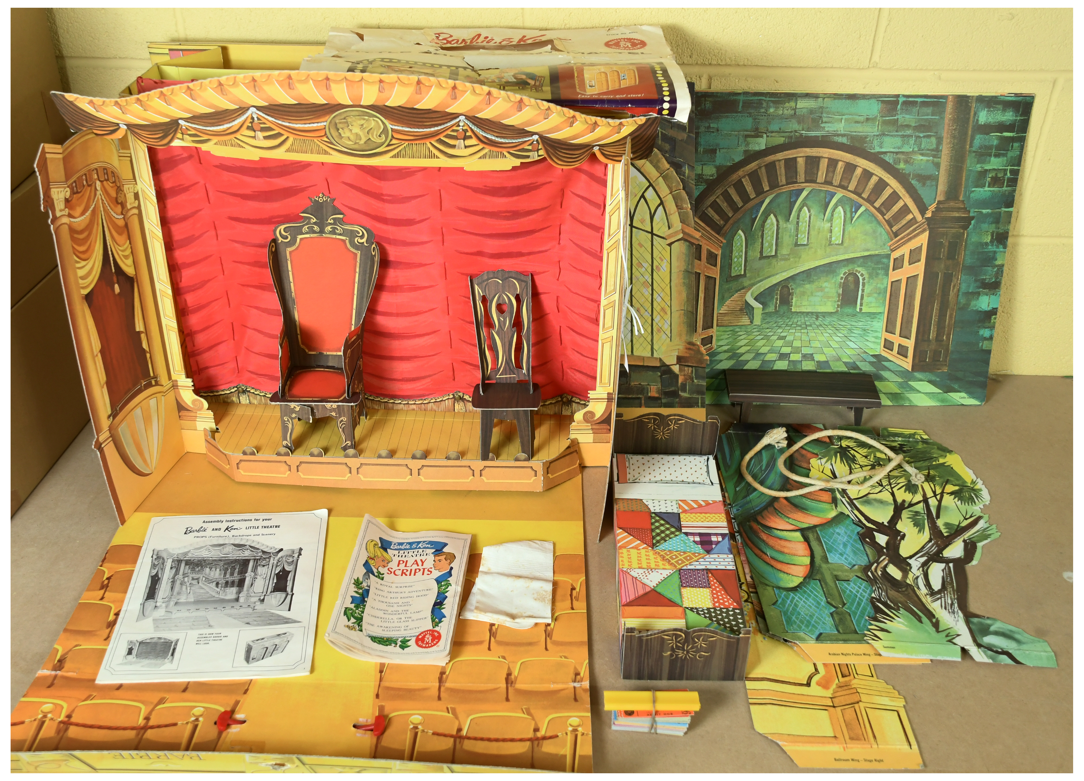 🎭 Now BARBIE AND KEN have a LITTLE THEATRE.....